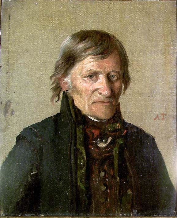 Portrait of Sheriff Hans Anfinsen from Tinn