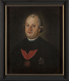 Portrait of Teodor Siemieński (d. 1794), prelate and canon in Warsaw by Unknown Artist