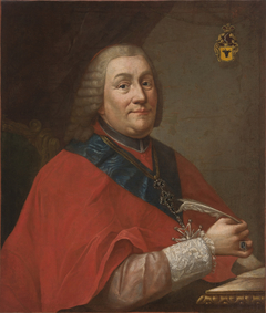 Portrait of Władysław Łubieński (1703–1767), Archbishop of Gniezno and the Primate of Poland by anonymous painter