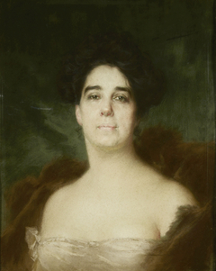 Portrait of woman by José Malhoa