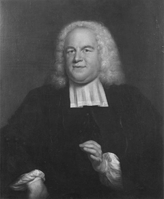Portret van David Mill (1692-1756) by Jan Maurits Quinkhard