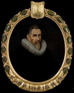Portret van Johan van der Veeken (1549-1616) by Pieter van der Werff