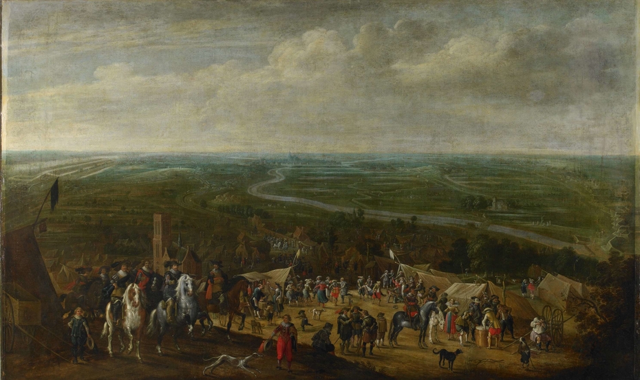 Prince Frederick Henry at the Siege of s Hertogenbosch, 1629