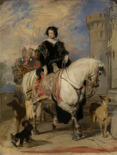 Queen Victoria (1819-1901) on Horseback by Edwin Henry Landseer