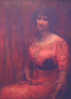 Retrato de Mme. Marthe Weil by Eliseu Visconti