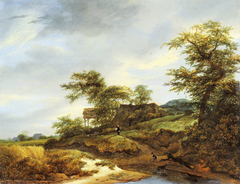 Road in the Dunes by Jacob van Ruisdael