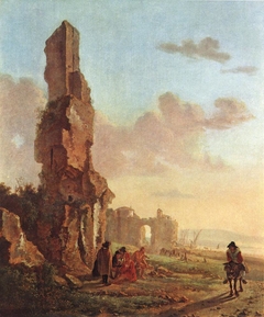 Ruins at the Sea by Jan Both