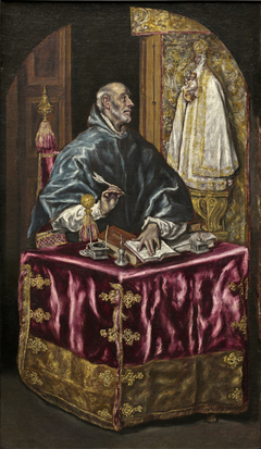 Saint Ildefonso by El Greco