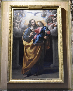 Saint Joseph portant l'enfant Jésus