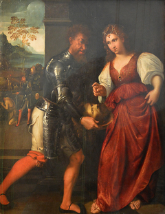 Salome Receiving the Head of St. John the Baptist by Giuseppe Caletti