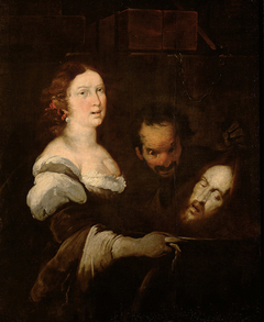 Salome with the head of St John the Baptist by Bernardo Strozzi