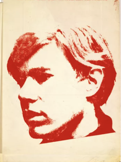 Self-Portrait by Andy Warhol