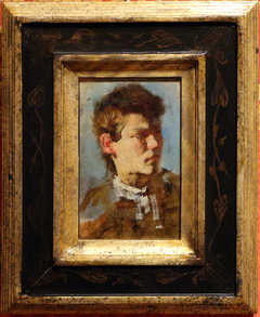 Self-Portrait as a young man by Francesco Paolo Michetti