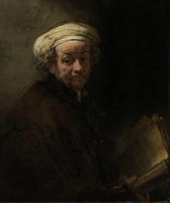 Self Portrait as the Apostle Paul by Rembrandt