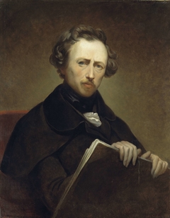 Self Portrait at age of 43 by Ary Scheffer