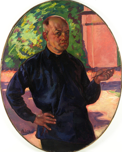 Self-portrait by Nikolai Triik