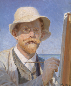 Self-portrait by Peder Severin Krøyer