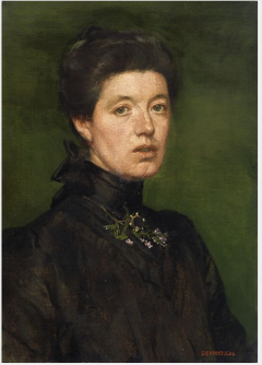 Self-Portrait by Sarah Cecilia Harrison