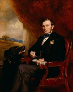 Sir Daniel Gooch, 1st Bt by Francis Grant