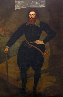 Sir Richard Leveson (1570-1605) by British School