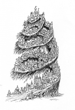 Spiral Town  by John Shelley