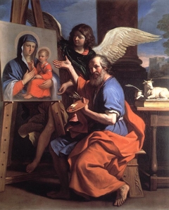 St Luke painting the Virgin