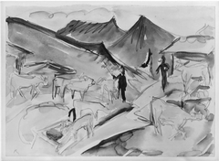 Stafelalp by Ernst Ludwig Kirchner