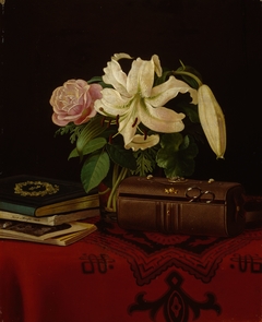 Still-Life on a Lady's Worktable by Ferdinand von Wright