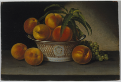 Still Life with Peaches by Raphaelle Peale