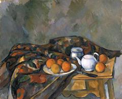 Still Life with Teapot by Paul Cézanne