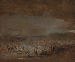 Study for 'Battle of Waterloo' by George Jones