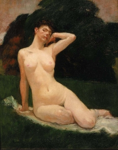Study for "Evening" by Kenyon Cox