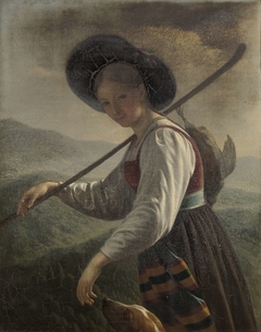 Swiss Peasant Woman by Cornelis Cels