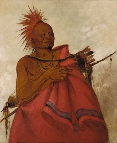 Tcha-tó-ga, Mad Buffalo, Murderer of Two White Men by George Catlin