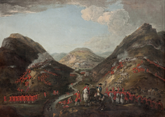 The Battle of Glenshiel 1719 by Peter Tillemans