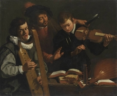 The Concert by Johann Bruederle