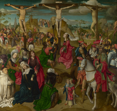 The Crucifixion: Central Panel by Master of Delft