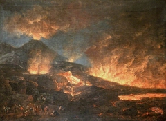 The Eruption of Vesuvius by Pierre-Jacques Volaire