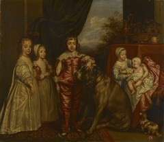 The five eldest children of Charles I by after Sir Anthony Van Dyck