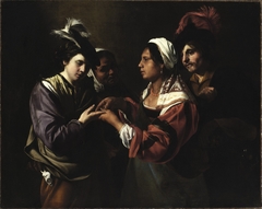 The Fortune Teller by Bartolomeo Manfredi