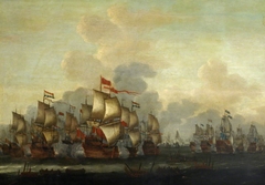 The Four Days' Battle, 1-4 June 1666 by Netherlandish School