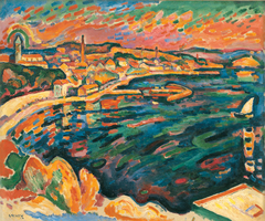 The Harbour at L'Estaque by Georges Braque