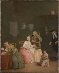The Letter by Pietro Longhi