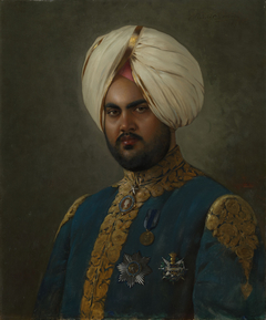 The Maharajah of Kapurthala (1872-1949) by Rudolf Swoboda