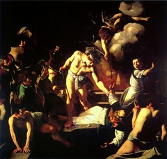 The Martyrdom of Saint Matthew by Caravaggio