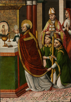 The Mass of Saint Gregory the Great by Master of Portillo