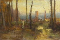 The Mill Stream, Montclair, New Jersey by George Inness