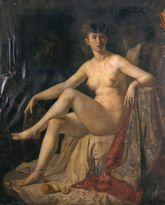 The Model by Adolphe Lalyre