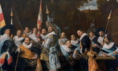 The Officers of the St Adrian Militia Company in 1633