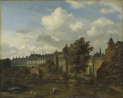 The Old Palace of Brussels by Jan van der Heyden
